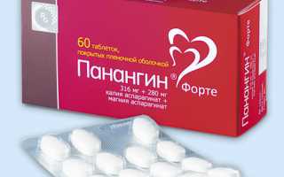 Панангин Форте